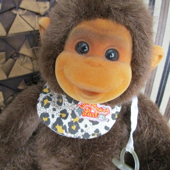 furry monkey plush toy - Picture 4 of 6